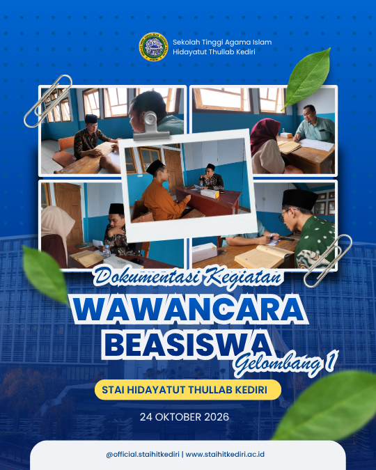 STAI Hidayatut Thullab Kediri Gelar Tes Wawancara Beasiswa Gelombang 1