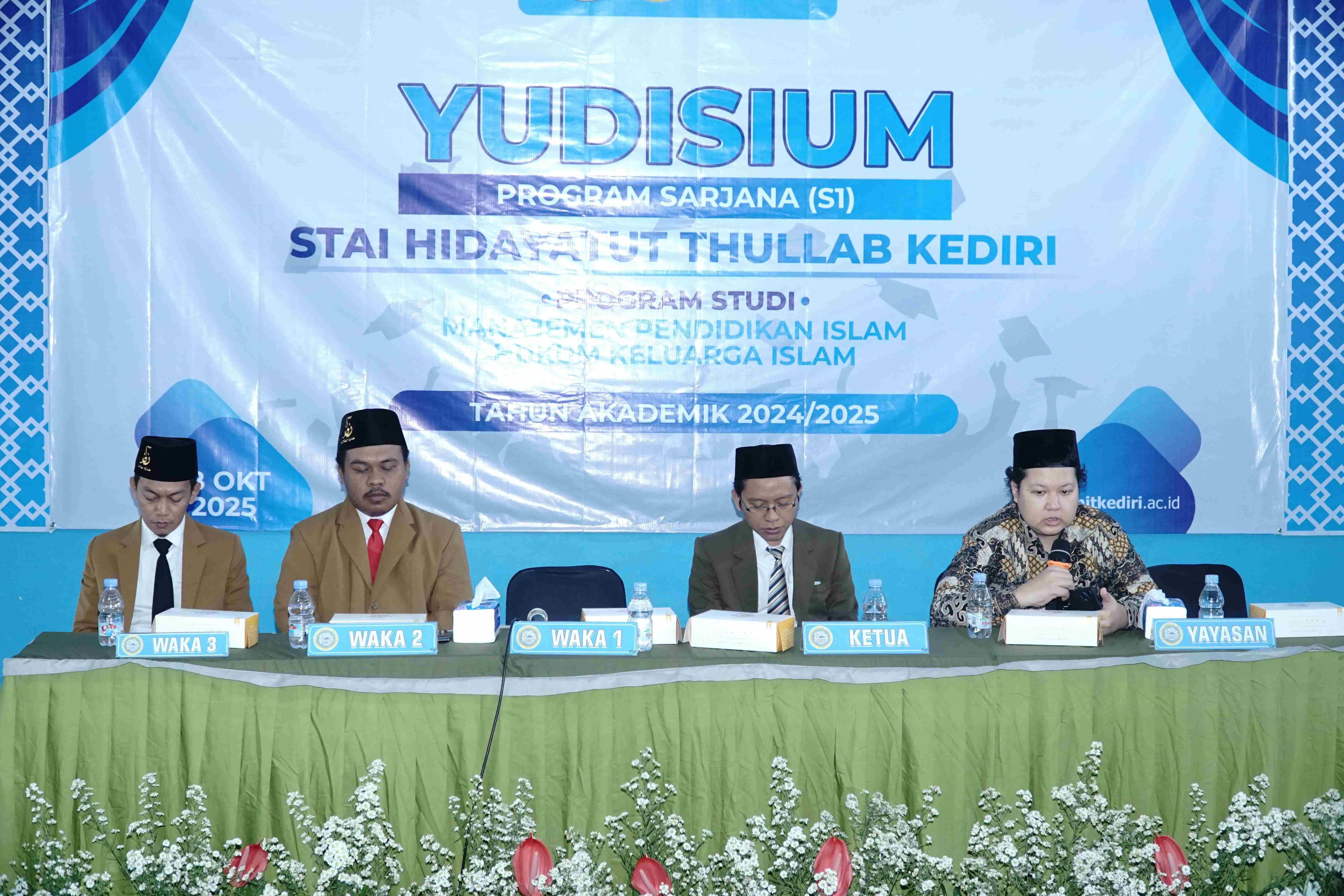 STAI Hidayatut Thullab Kediri Gelar Yudisium Angkatan Pertama 
